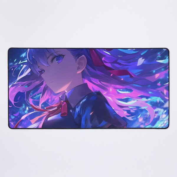 Item preview, Sakura Matou Fate Stay Night Anime Girl Magic Blue Purple Night Fantasy designed and sold by Spraykart.