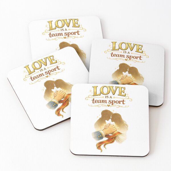 Item preview, Love Is a Team Sport designed and sold by Virtue Village Kids.