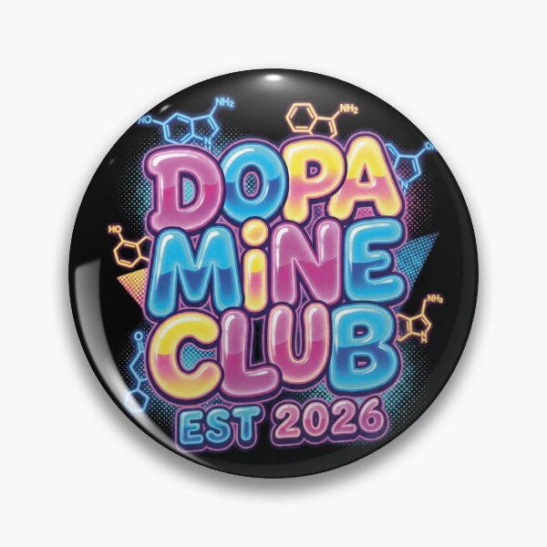 Item preview, Dopamine Club 2026 Neurodivergent Tee designed and sold by FlamaC.