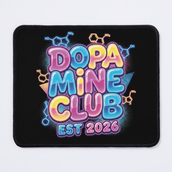 Item preview, Dopamine Club 2026 Neurodivergent Tee designed and sold by FlamaC.