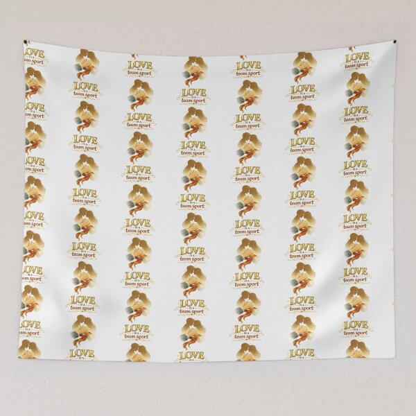 Item preview, Love Is a Team Sport designed and sold by Virtue Village Kids.