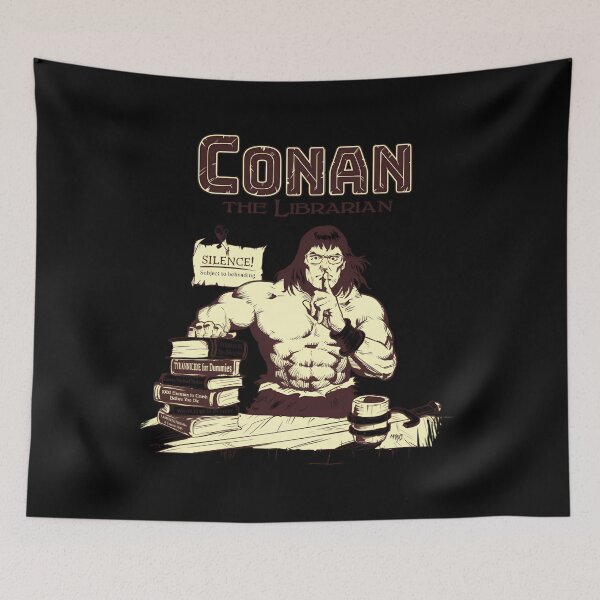 Item preview,  Conan The Librarian Alt Vertion designed and sold by TheCreativeA.