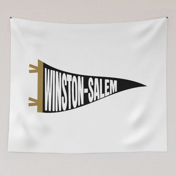 Item preview, Winston-Salem Vintage Sport Pennant designed and sold by Sparkledust Creations.