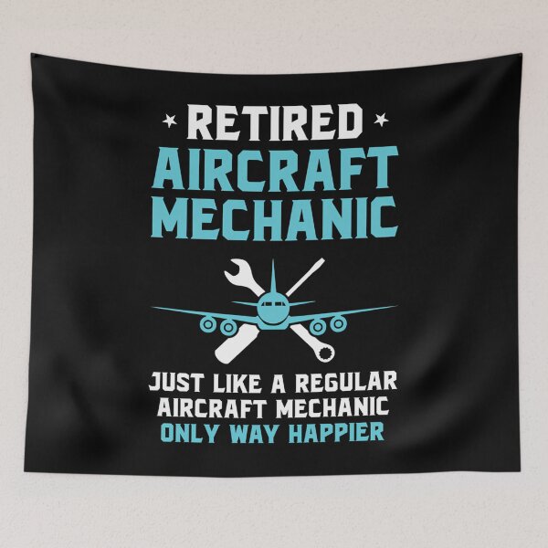 Item preview, Retired Aircraft Mechanic Not My Problem Anymore Retirement Funny Aviation Mechanic Gift designed and sold by RipleMalphite.