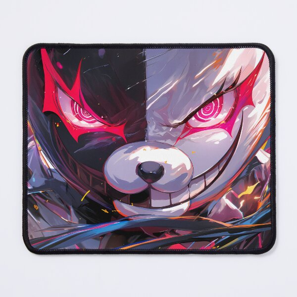 Item preview, Monokuma Danganronpa Anime Mask Black White Chaos Fire Intense designed and sold by Spraykart.