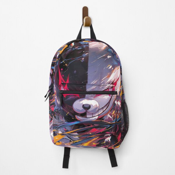 Item preview, Monokuma Danganronpa Anime Mask Black White Chaos Fire Intense designed and sold by Spraykart.