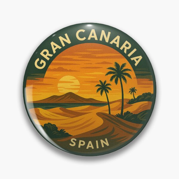 Item preview, Gran Canaria Canary Islands Vintage Travel designed and sold by Erstenenquis.