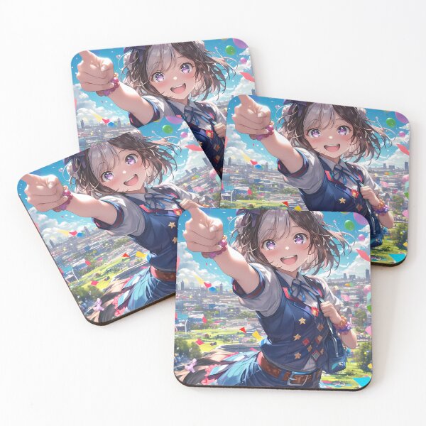 Item preview, Special Week Uma Musume Pretty Derby Anime Girl Festival Colorful Sky Balloons Celebration designed and sold by Spraykart.