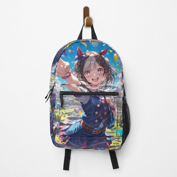 Item preview, Special Week Uma Musume Pretty Derby Anime Girl Festival Colorful Sky Balloons Celebration designed and sold by Spraykart.