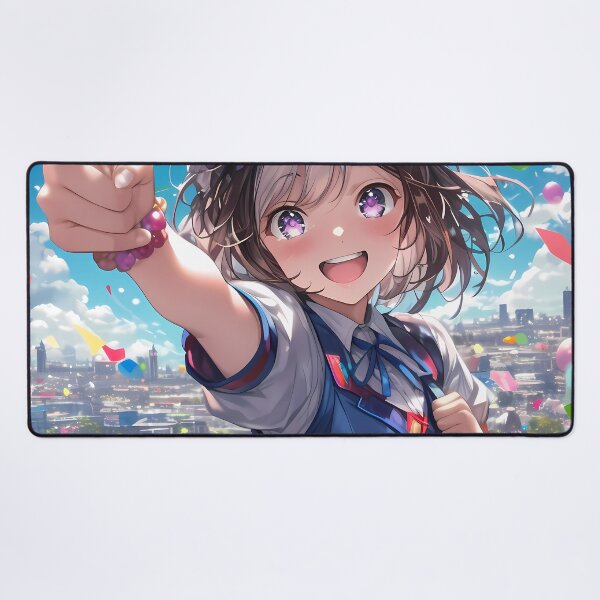 Item preview, Special Week Uma Musume Pretty Derby Anime Girl Festival Colorful Sky Balloons Celebration designed and sold by Spraykart.