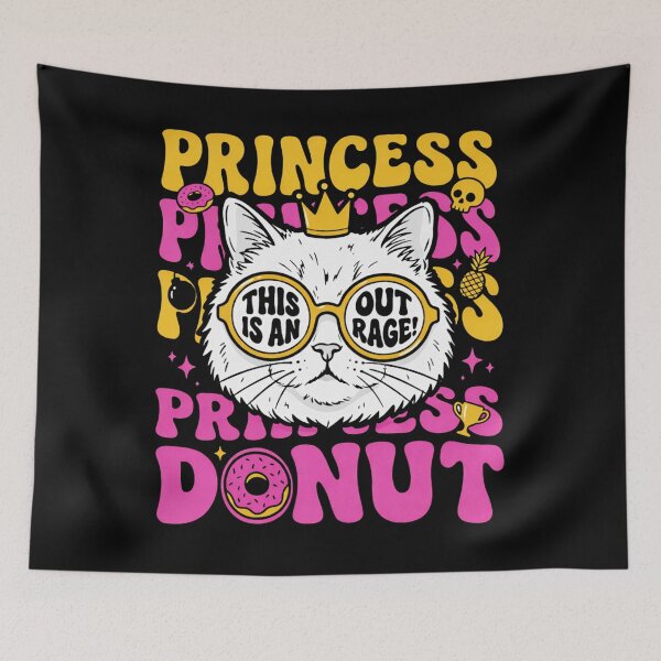 Item preview, Dungeon Crawler Carl Book Reader, Princess Donut This Is An OUTRAGE, Geeky Cat Lover designed and sold by BobStudioZo.