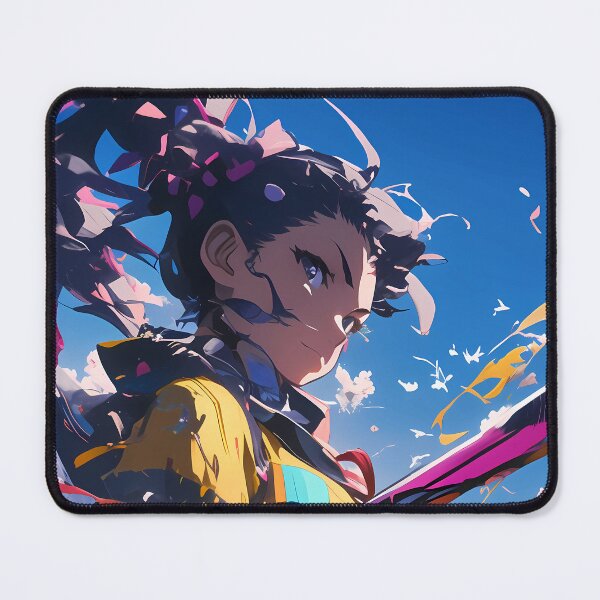 Item preview, Karen Araragi Bakemonogatari Anime Girl Sword Yellow Sky Motion Dynamic designed and sold by Spraykart.
