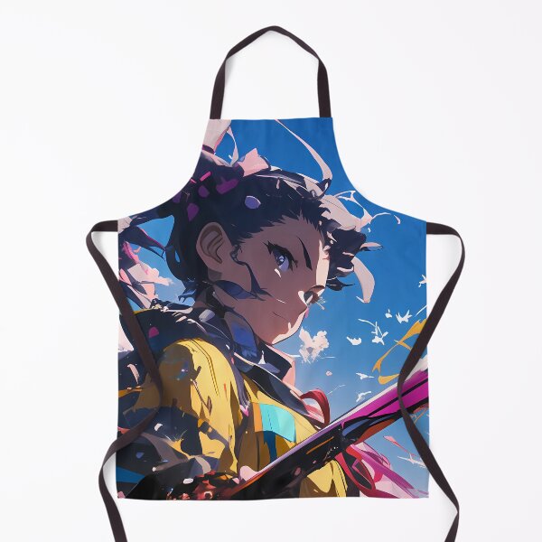 Item preview, Karen Araragi Bakemonogatari Anime Girl Sword Yellow Sky Motion Dynamic designed and sold by Spraykart.