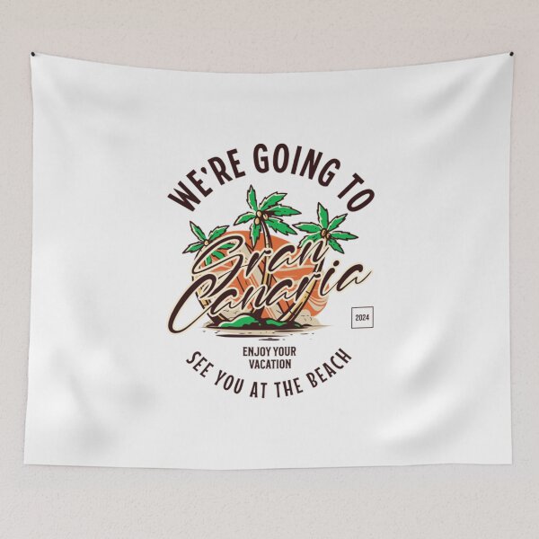 Item preview, We're Going To Gran Canaria designed and sold by Erstenenquis.