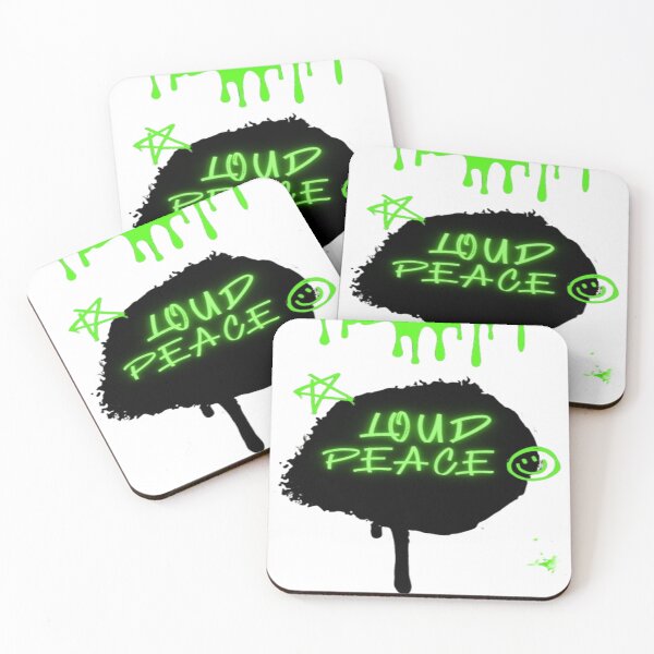 Item preview, Loud Peace - Urban Neon Graffiti Street Art designed and sold by Leafy Logic.