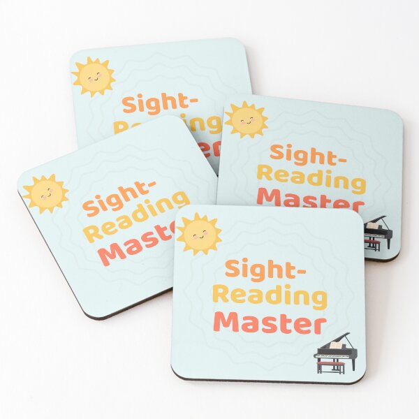 Item preview, Sight-Reading Master Award for Piano Students - Piano Recital, Music Student Award, Teacher End of Year Gift designed and sold by ACube Piano Studio.