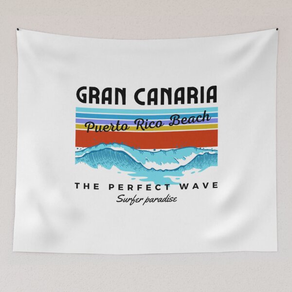 Item preview, Vintage Puerto Rico Beach Gran Canaria Spain designed and sold by Erstenenquis.