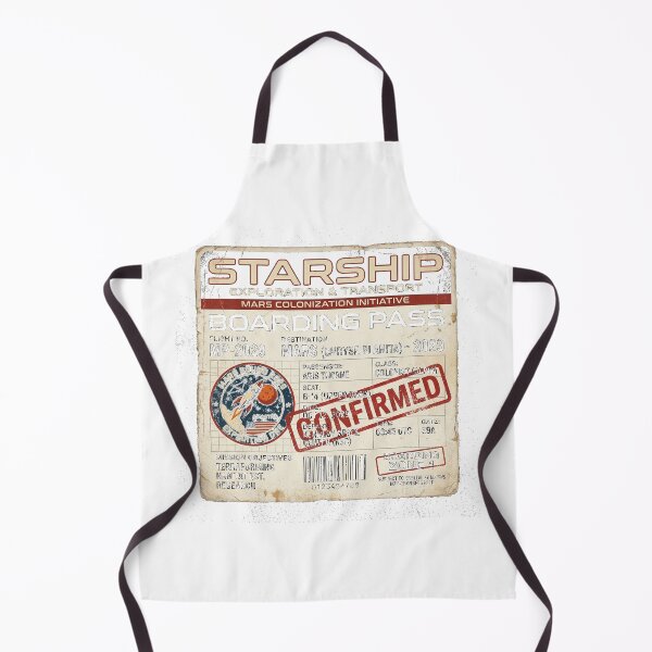 Item preview, SpaceX Starship Mars Mission Boarding Pass designed and sold by Pixels By D.