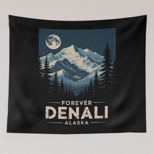 Item preview, Mt. Denali National Park Alaska Mountain designed and sold by PunkNation-Arts.