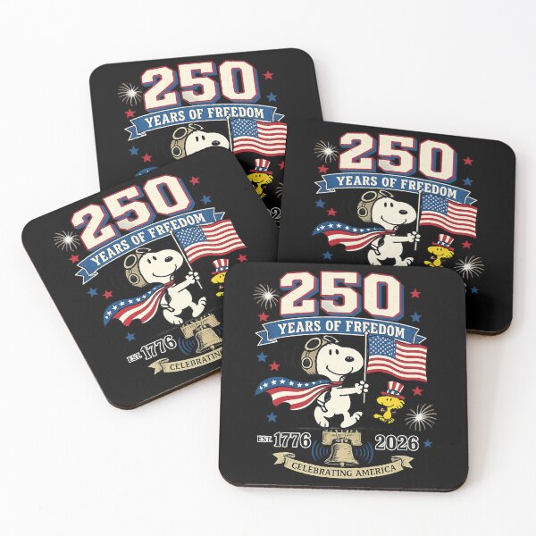 Item preview, Snoopy 250 Years of Freedom, Patriotic USA designed and sold by BobStudioZo.