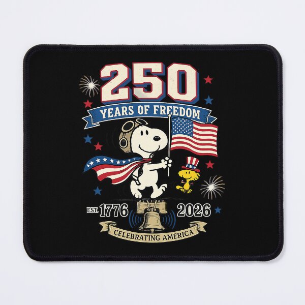 Item preview, Snoopy 250 Years of Freedom, Patriotic USA designed and sold by BobStudioZo.