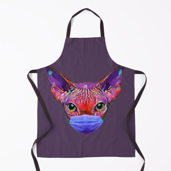Item preview, Warhol's cat with mask designed and sold by ArtJosephAbalos.
