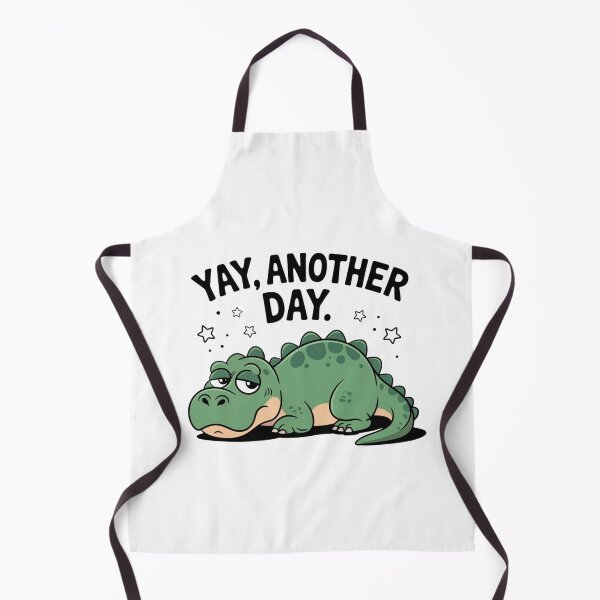 Item preview, Funny Sarcastic Dinosaur Yay Another Day Meme Sticker designed and sold by Mr-wow.