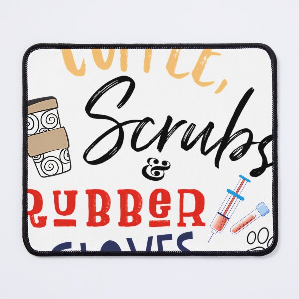 Item preview, Coffee Scrubs And Rubber Gloves Veterinary Medicine Vet   designed and sold by YaulTape.