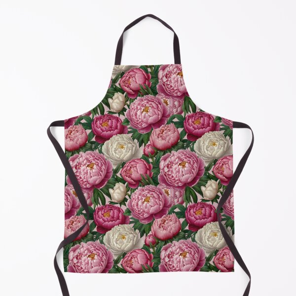 Item preview, Pink and White Peonies Floral Seamless Pattern designed and sold by Leylita Design.