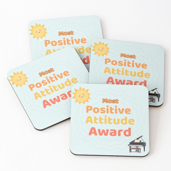 Item preview, Most Positive Attitude Award for Piano Students - Piano Recital, Music Student Award, Teacher End of Year Gift designed and sold by ACube Piano Studio.
