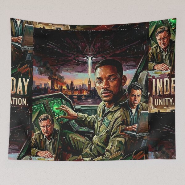Item preview, Independence Day: Unity. Courage. Annihilation designed and sold by Art's Diner.