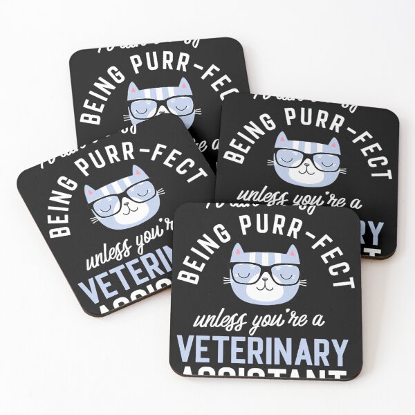 Item preview, Veterinary Assistant Cat Lover Gifts - It Ain_T Easy Being Purr Fect designed and sold by YaulTape.