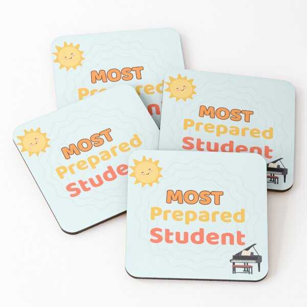 Item preview, Most Prepared Student Award for Piano Students - Piano Recital, Music Student Award, Teacher End of Year Gift designed and sold by ACube Piano Studio.