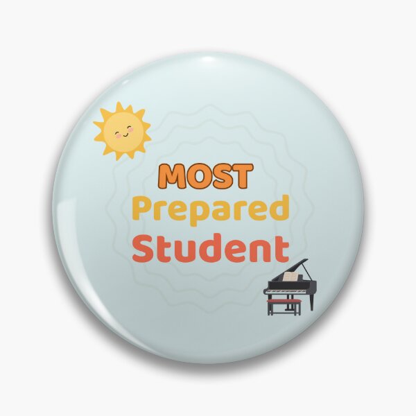 Item preview, Most Prepared Student Award for Piano Students - Piano Recital, Music Student Award, Teacher End of Year Gift designed and sold by ACube Piano Studio.