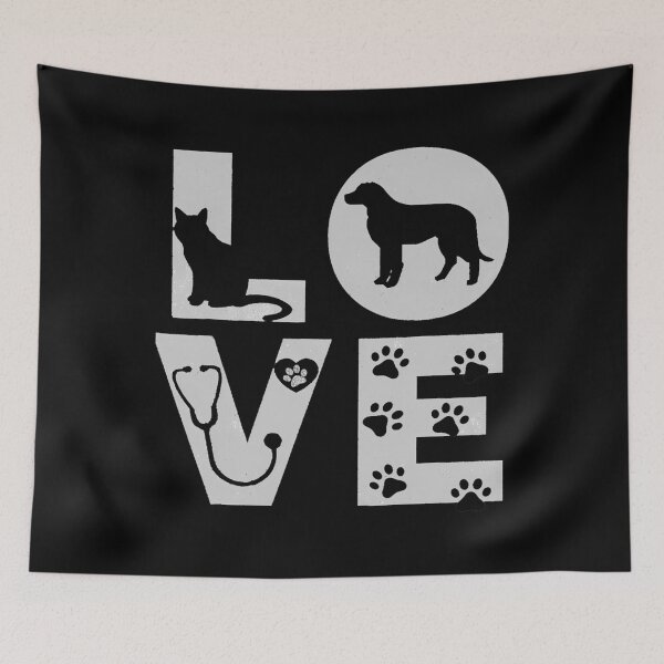 Item preview, Vet Tech Love Animals Veterinarian Tech Distressed designed and sold by YaulTape.