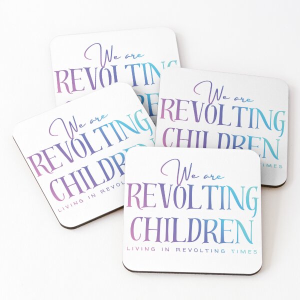 Item preview, We Are Revolting Children version 3 designed and sold by Further Up Designs.