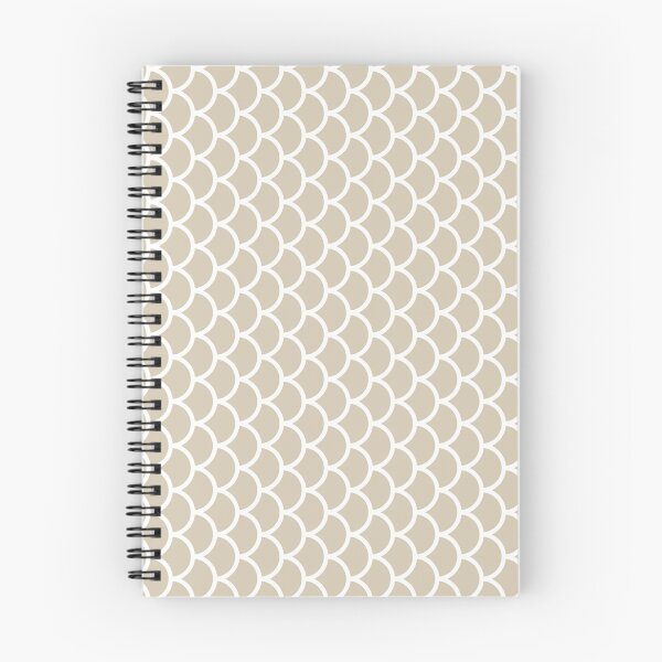 Item preview, Sand And White Fish Scales Pattern designed and sold by pattern-archive.