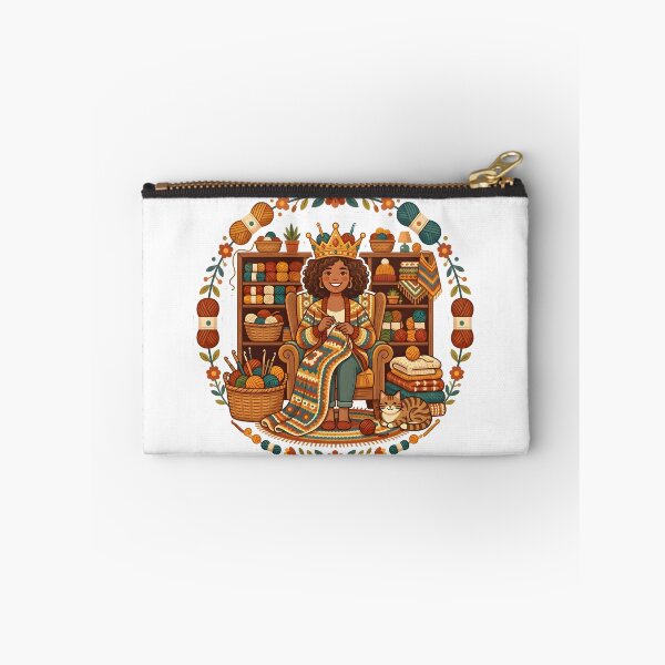 Item preview, Cute Crochet Queen Life Knitting and Crochet Art Perfect Mug Gift Idea designed and sold by Divakar Fashion.