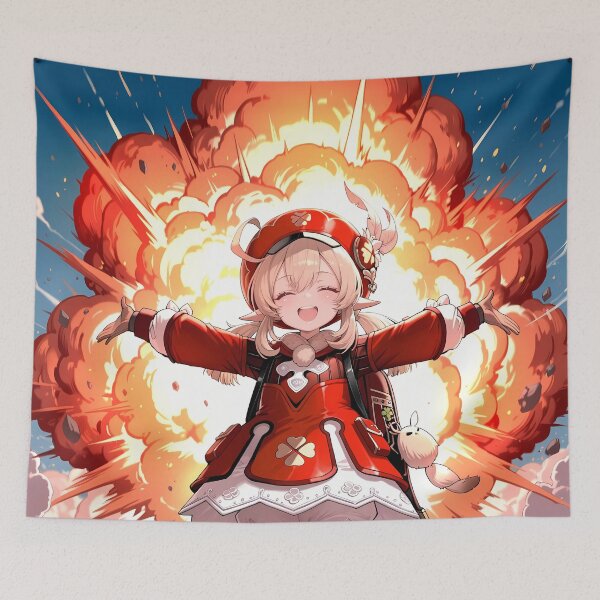 Item preview, Klee Genshin Impact Epic Pose Bright Burst designed and sold by 108Recordings.
