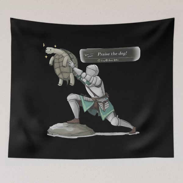 Item preview,  Eldenn Ringg - Praise The Dog designed and sold by mark-krisav.