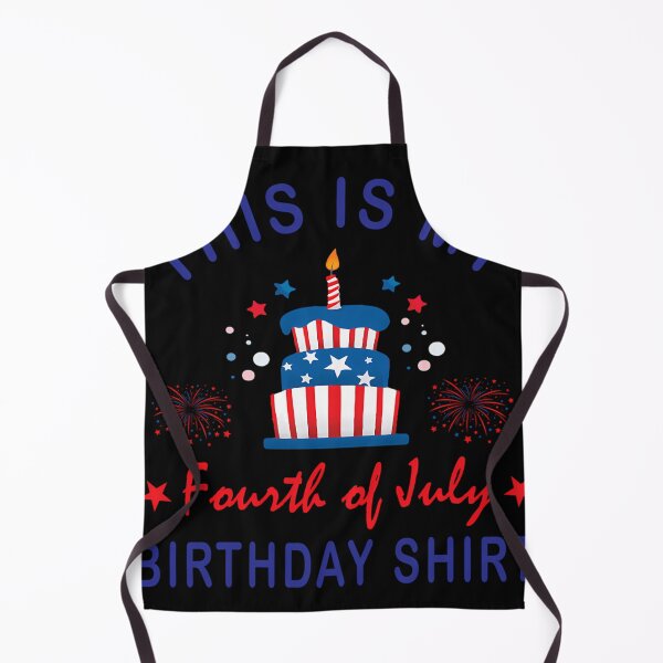 Item preview, This Is My Fourth Of July Birthday Shirt With Cake And Fireworks designed and sold by FlankinMew.