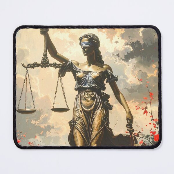 Item preview, Lady Justice in Japanese Edo style designed and sold by thelivingrp.