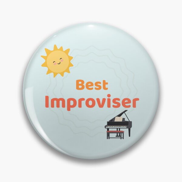 Item preview, Best Improviser Award for Piano Students - Piano Recital, Music Student Award, Teacher End of Year Gift designed and sold by ACube Piano Studio.
