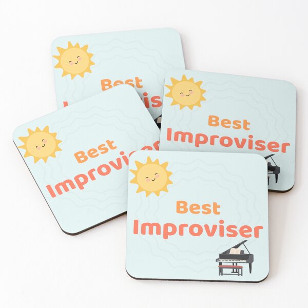 Item preview, Best Improviser Award for Piano Students - Piano Recital, Music Student Award, Teacher End of Year Gift designed and sold by ACube Piano Studio.