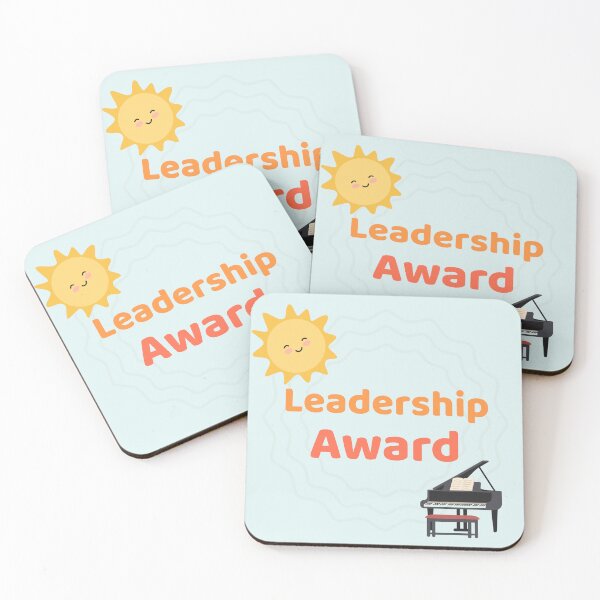 Item preview, Leadership Award for Piano Students - Piano Recital, Music Student Award, Teacher End of Year Gift designed and sold by ACube Piano Studio.