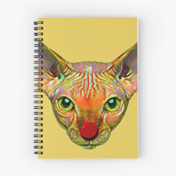 Item preview, Warhol's cat with clown nose designed and sold by ArtJosephAbalos.
