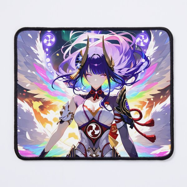 Item preview, Raiden Shogun Genshin Impact Celestial Wings Electro Aura designed and sold by 108Recordings.