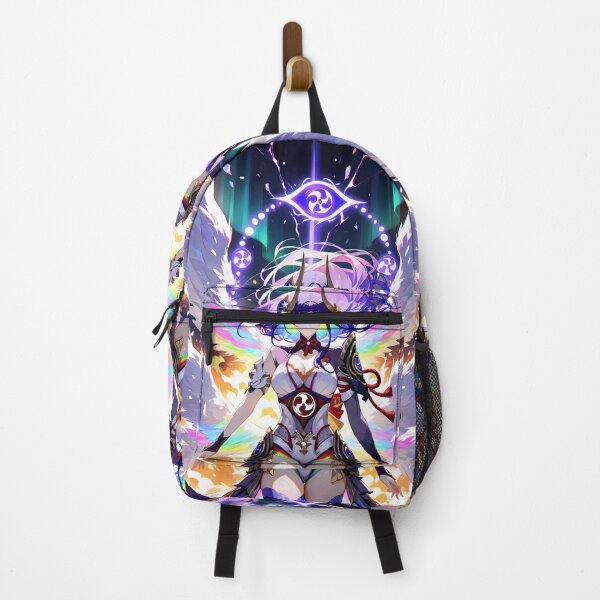Item preview, Raiden Shogun Genshin Impact Celestial Wings Electro Aura designed and sold by 108Recordings.