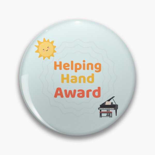 Item preview, Helping Hand Award for Piano Students - Piano Recital, Music Student Award, Teacher End of Year Gift designed and sold by ACube Piano Studio.