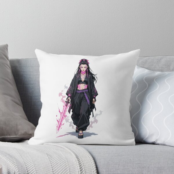Item preview, Sakura-no-Yami | Cyberpunk Pink Neon Vampire Samurai designed and sold by Joammiyon.